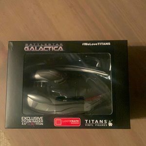Loot crate exclusive battle star galactica.